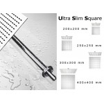 Потолочная душевая лейка Rea Ultra Slim SQUARE